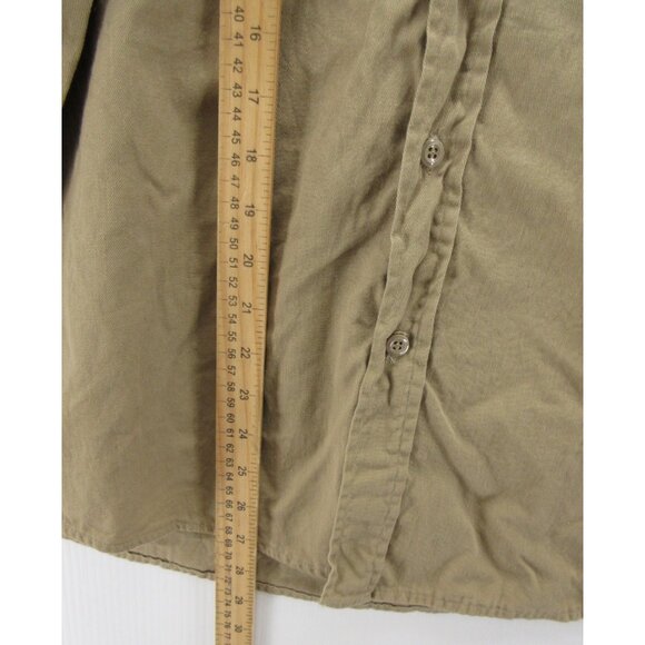 VINTAGE Washington Dee Cee Shirt 16 Sanforized 50s 60s Military Patch - Picture 5 of 11